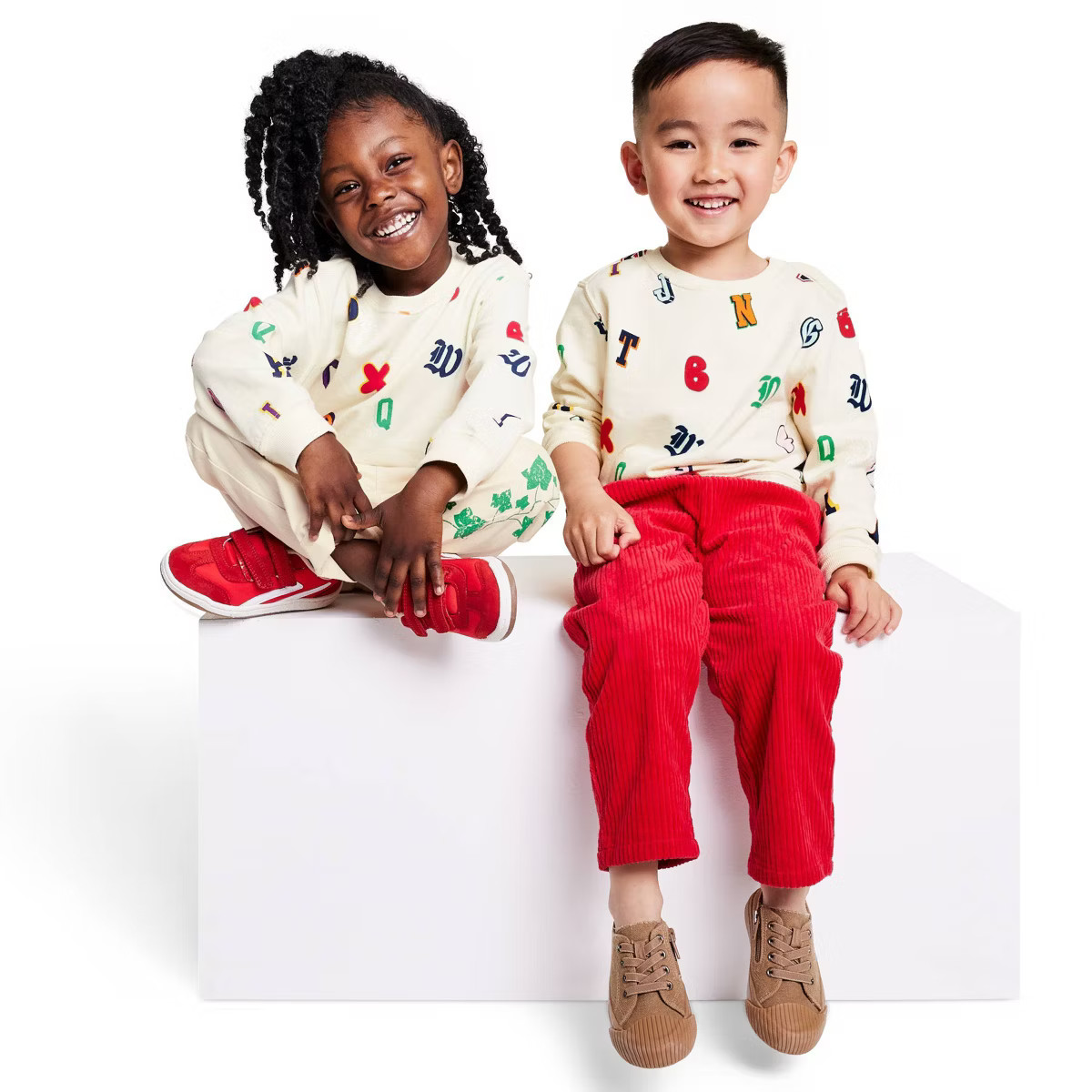 Toddler Alphabet Print Crewneck Sweatshirt - Rowing Blazers x Target | Target