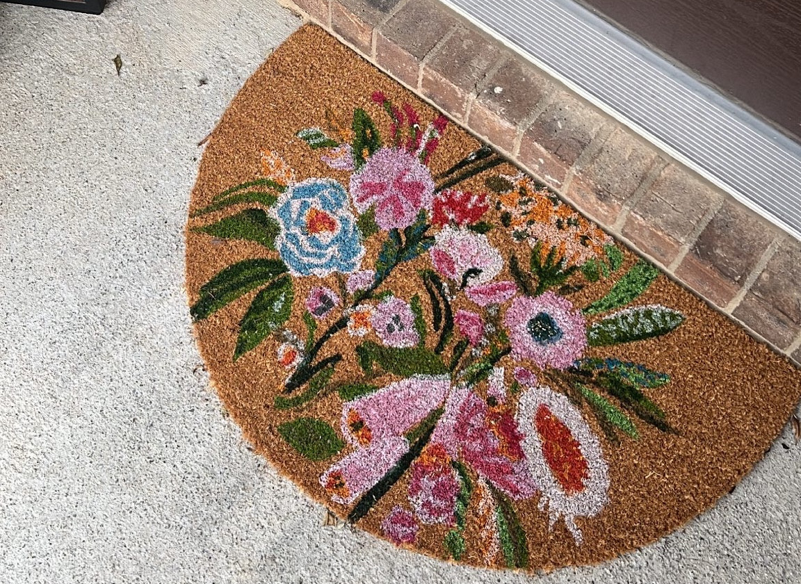 Cute Target Spring doormat 