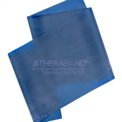 THERABAND Professional Latex Resistance Bands, Individual 6 Ft Elastic Band for Upper & Lower Bod... | Amazon (US)