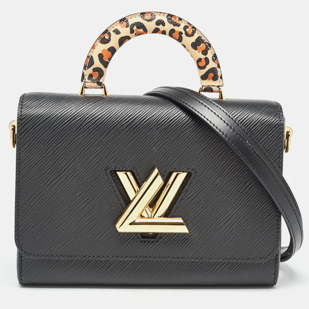 Louis Vuitton Black Epi Leather Wild At Heart Twist Mm Bag | Shop Simon