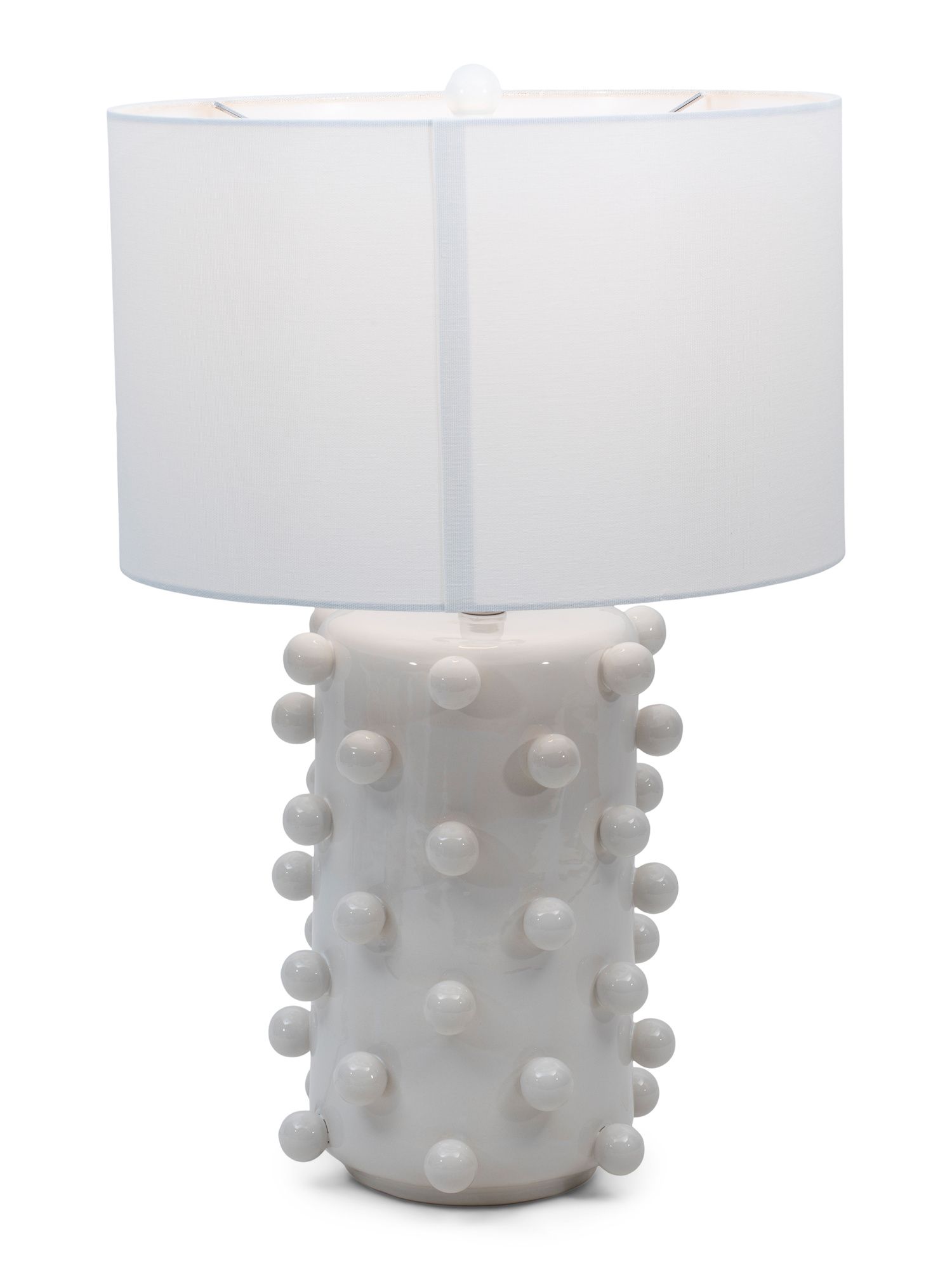 27in Dot Ceramic Table Lamp | Furniture & Lighting | Marshalls | Marshalls