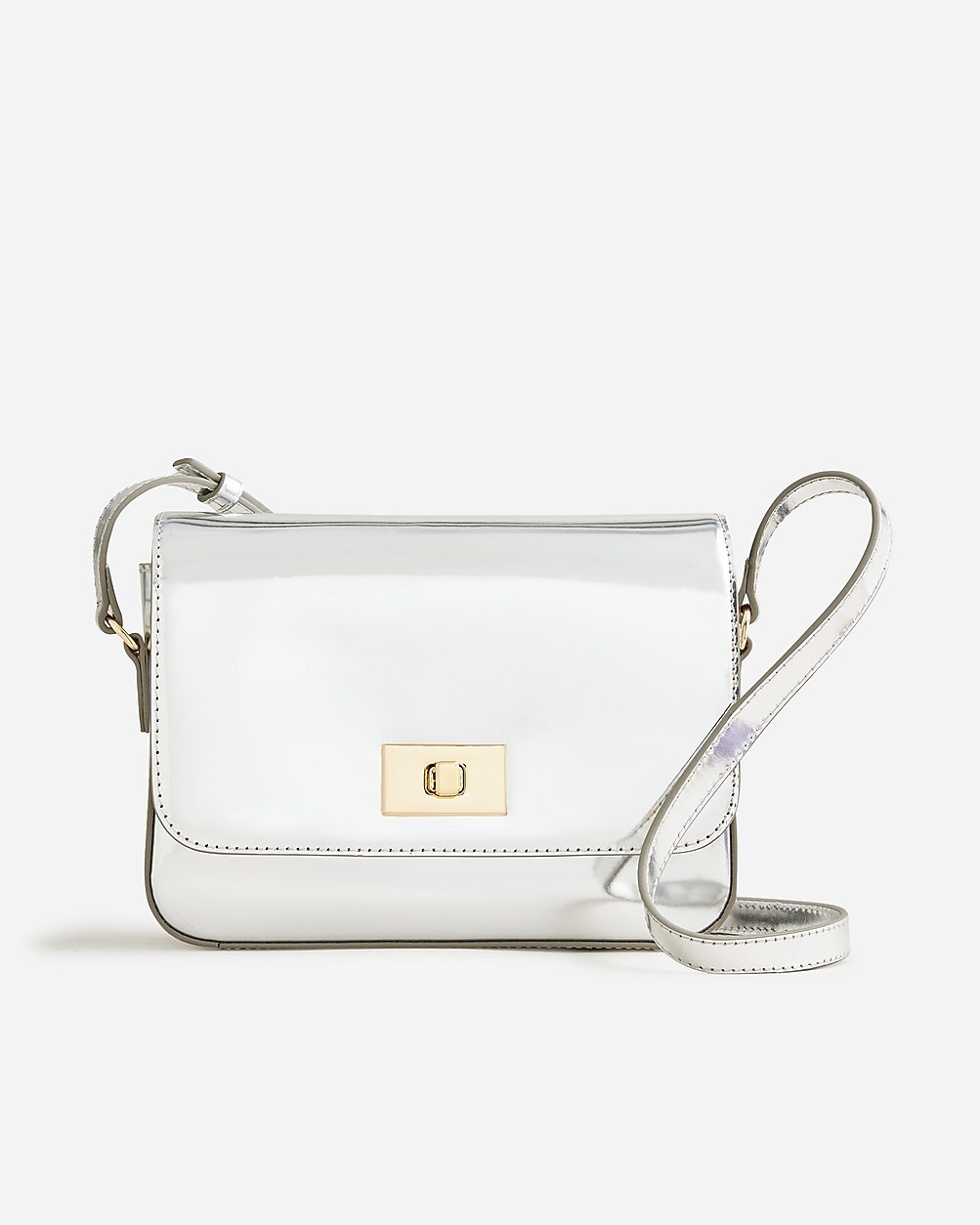 Edie metallic leather bag | J. Crew US