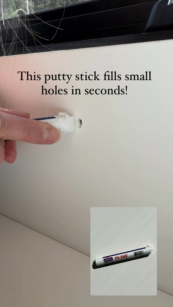 Say goodbye to spackling… This putty stick makes patching holes in the wall almost effortless! And it’s under $10. 🙌

~Erin xo 

#LTKFindsUnder50 #LTKHome