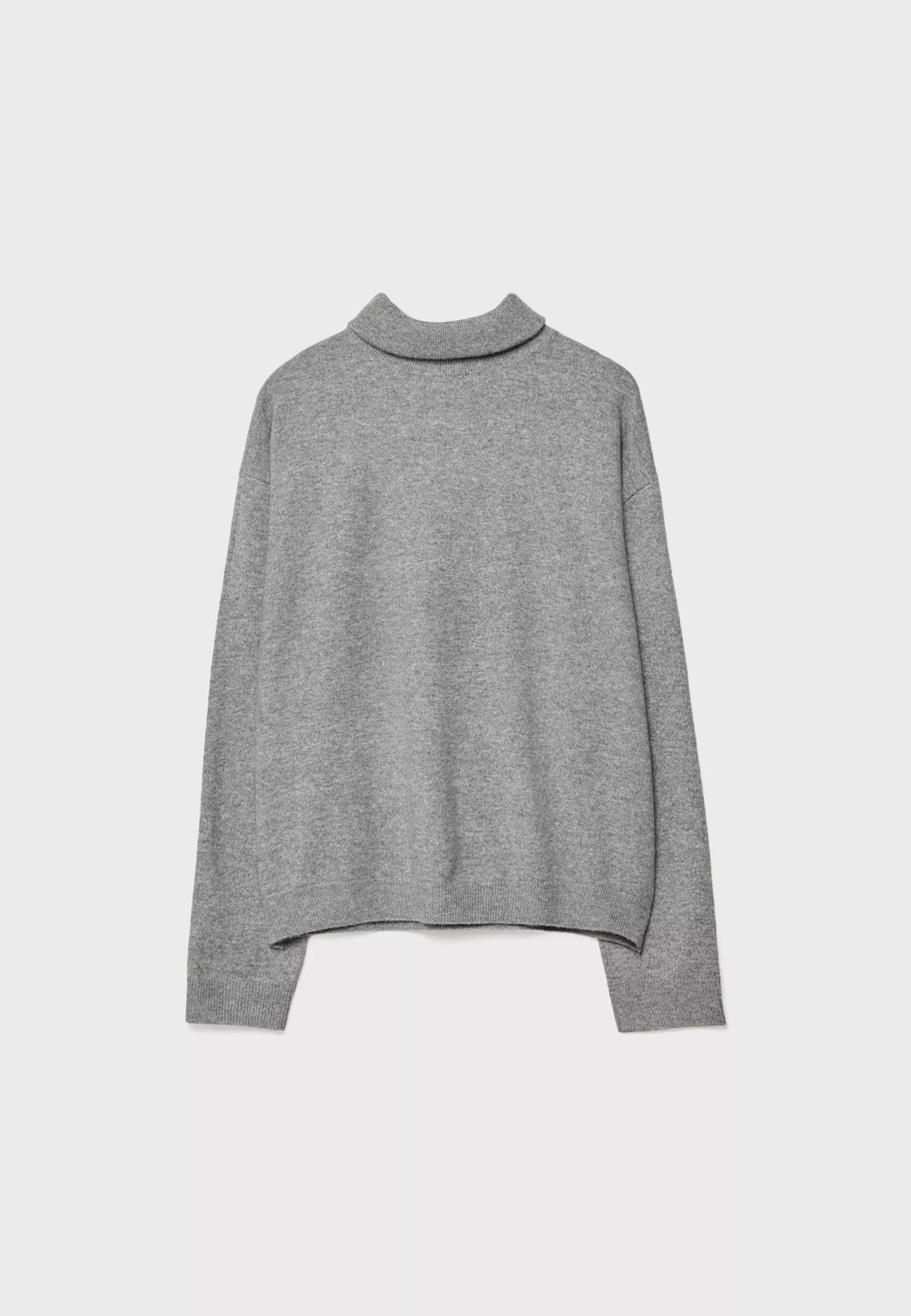 Pull basique à col montant - Pulls et gilets femme | Stradivarius France | Stradivarius (FR)