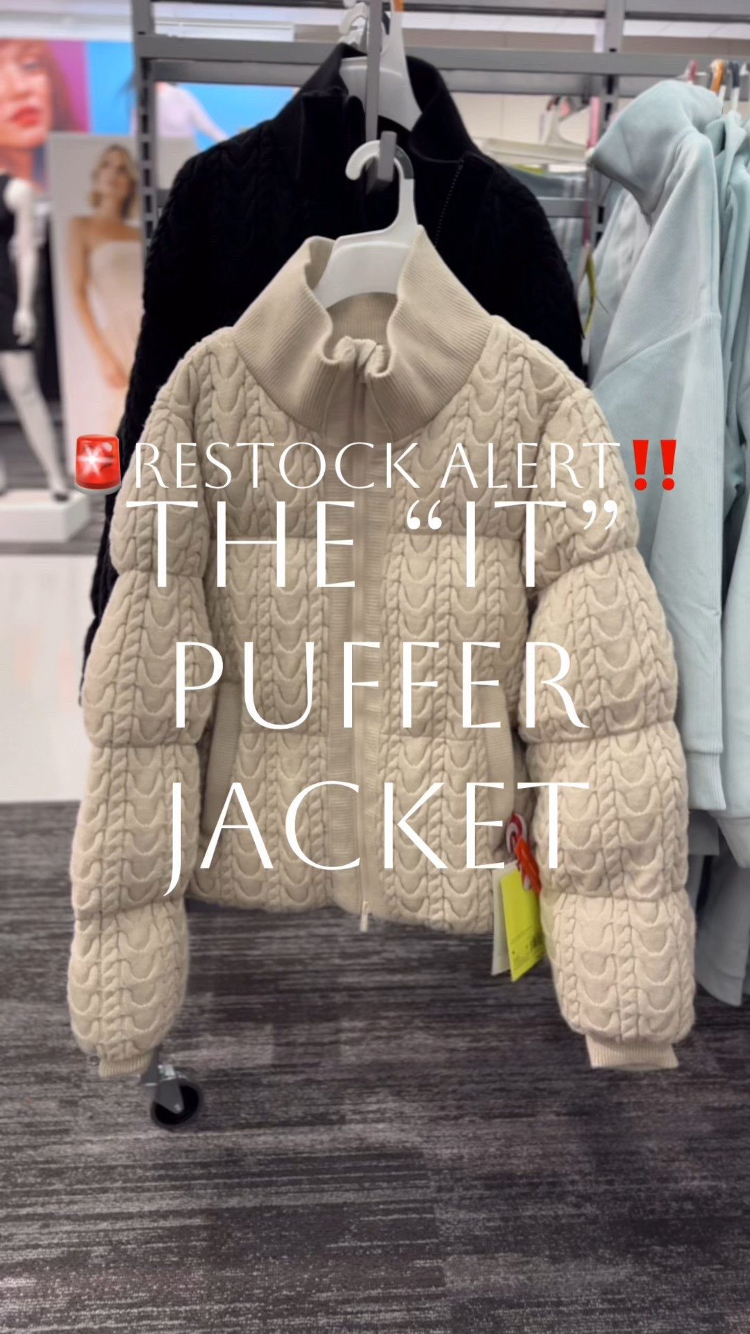 The “it” puffer jacket of the season // brand new and restocked at Target!🚨Just released, yet sold out so fast in a couple colors, but she’s back‼️ Don’t sleep on this one! I’ve been waiting to share this- IMO, this jacket is just as good as designer, but costs a fraction of the price!! I grabbed it soo fast in-store! Loving this coat for on-the-go! So comfy and cute! A cold weather staple if you ask me! Five colors available, sizes XS-XXL. Sell out risk ‼️Love the casual fit and that the length hits below the waist! The full-length zipper and pockets are the best! And I love a high collar moment! Perfect for everyday wear, travel, and outdoor activities! So versatile for these cold months ahead! Which color is your fave?👇🏻Would make a great gift idea for her!🎁

#LTKGiftGuide #LTKFindsUnder50 #LTKFindsUnder100