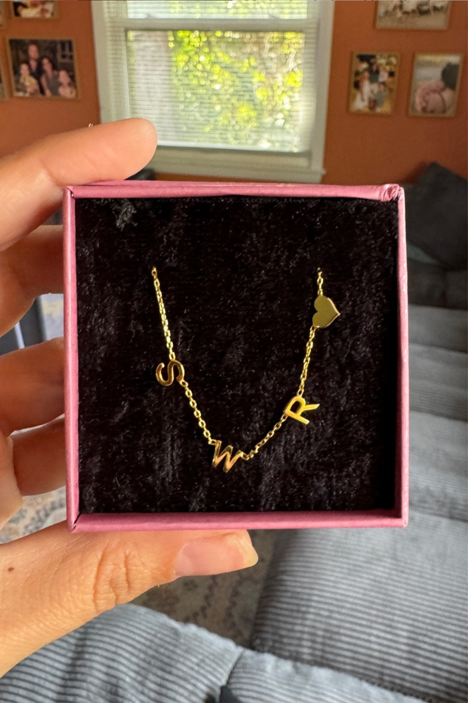 My last initial necklace broke after months of wearing it everyday so I had to get a new one! It’s so dainty and cute. My fav mama necklace with all my kids initials on it 🤍

#LTKMidsize #LTKBaby #LTKFamily