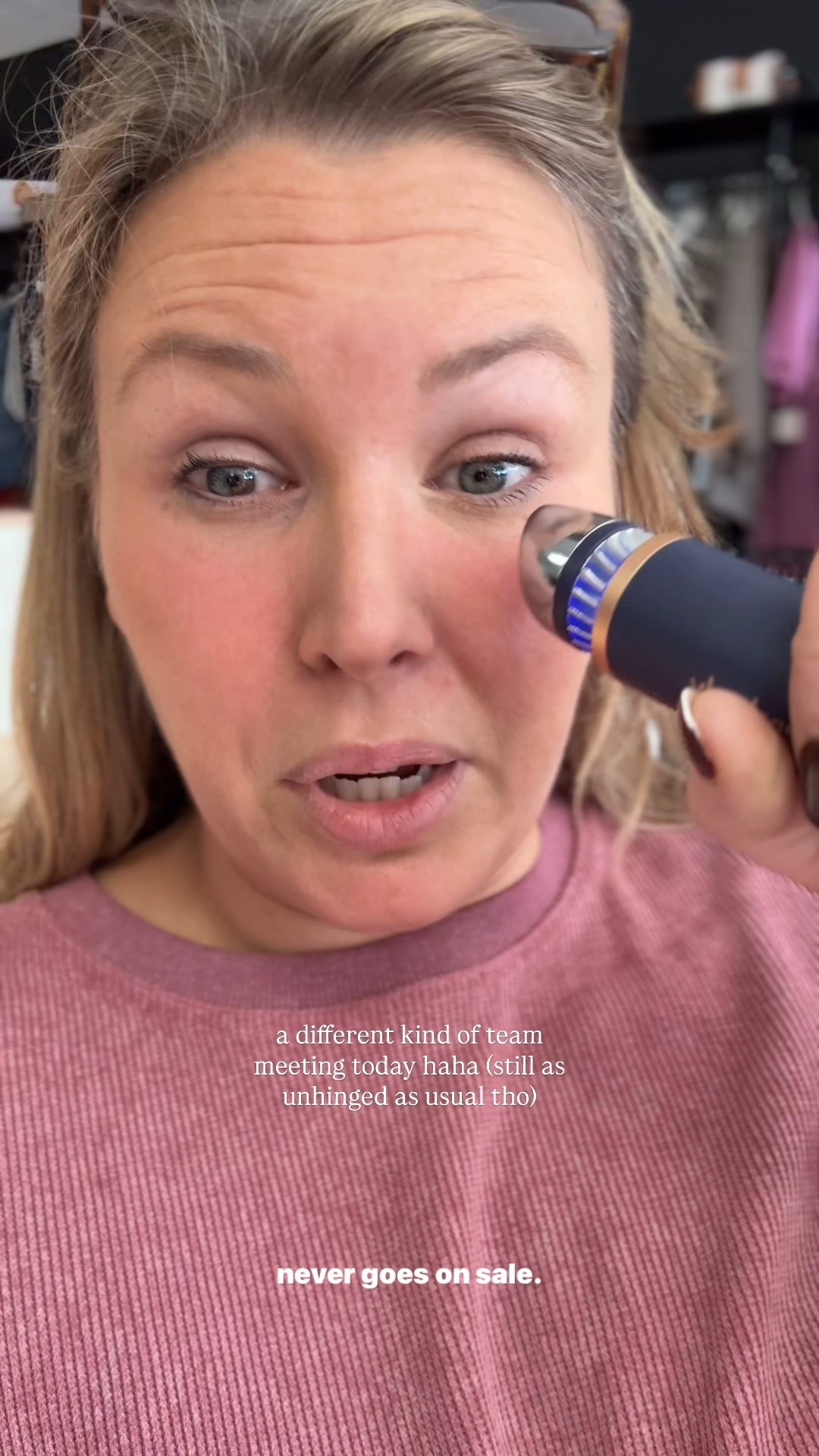 Omg this facial depuffing wand is THE BEST THING EVER and it’s finally on sale for Amazon prime deals! 
I use it for allergies and just to wake my face up every morning!

#LTKSaleAlert #LTKOver40 #LTKBeauty