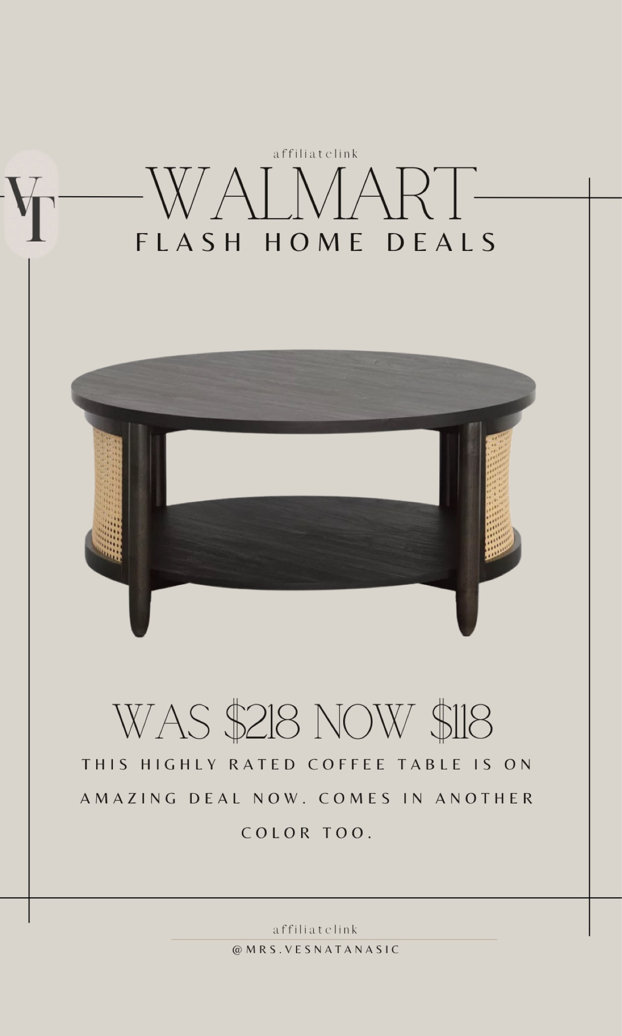 This highly rated coffee table is on sale for $118 right now! Such an amazing deal! 

@walmart #walmartfinds #walmarthome #walmart  #coffeetable 

#LTKHome #LTKSaleAlert #LTKStyleTip