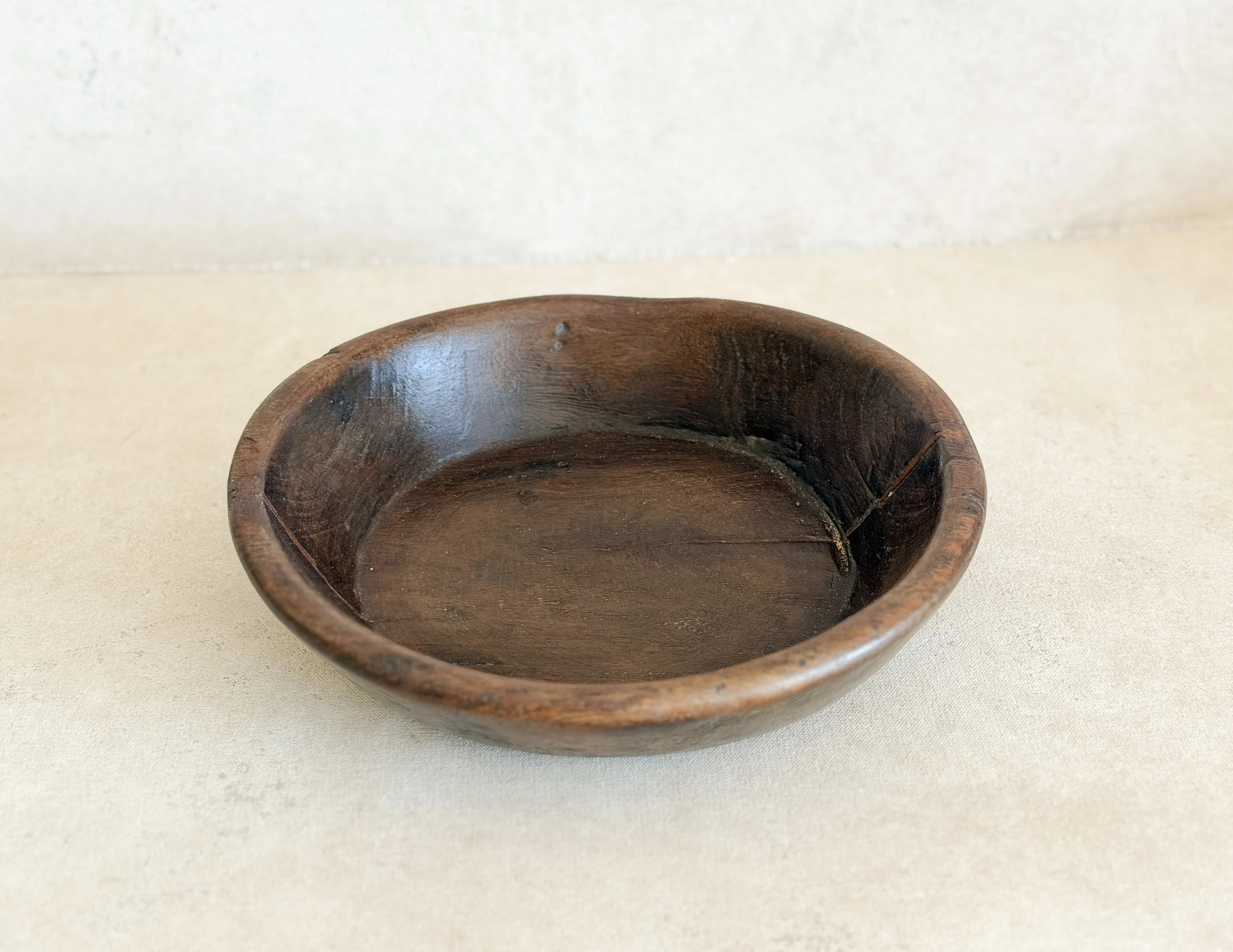 Found Wood Bowl, Small | Cottage and Key