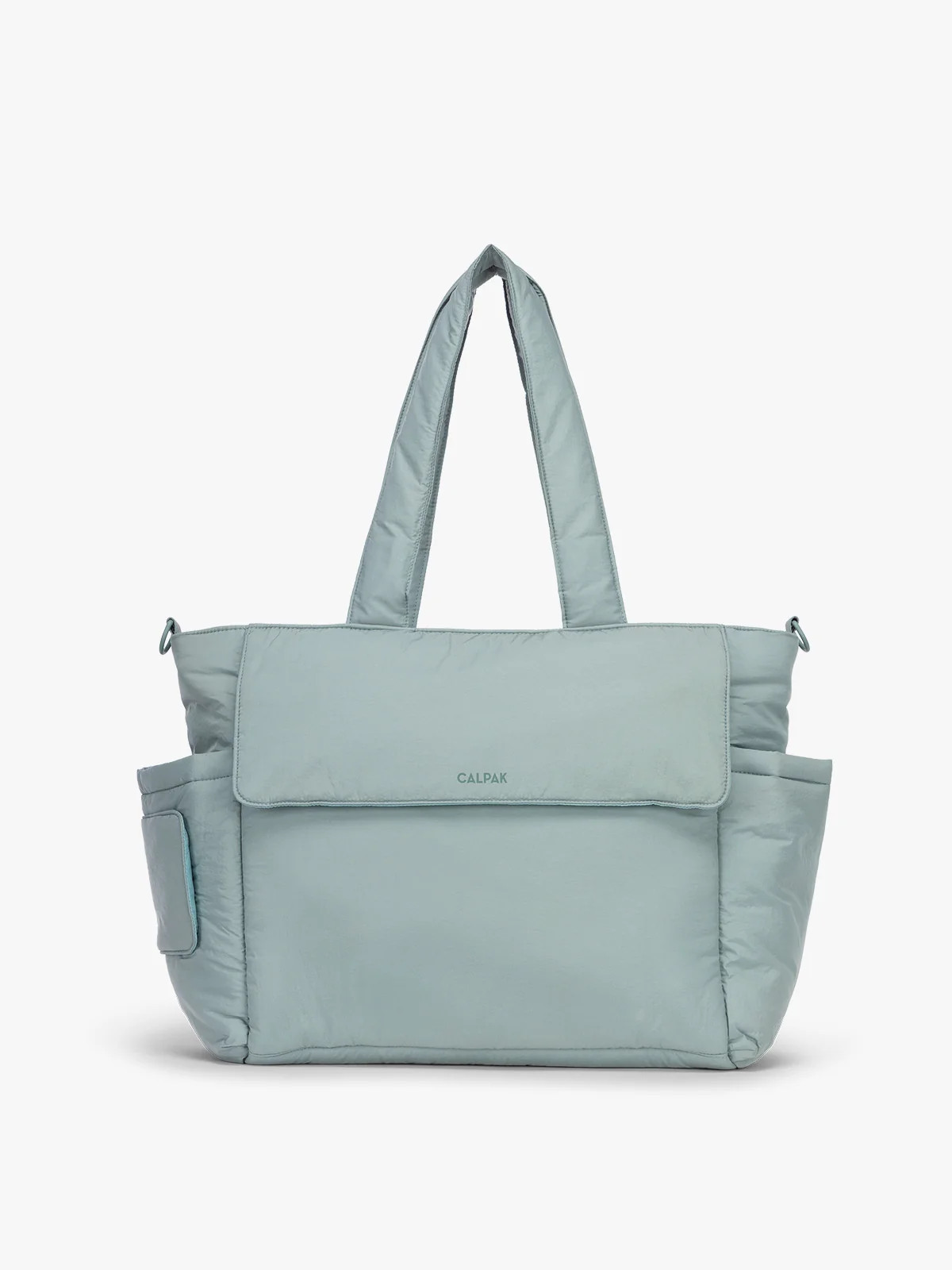 Diaper Tote Bag with Laptop Sleeve in Bluebell | CALPAK