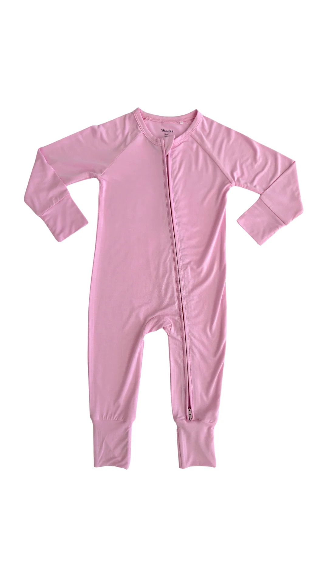 Petal Pink Zipper Romper | In My Jammers