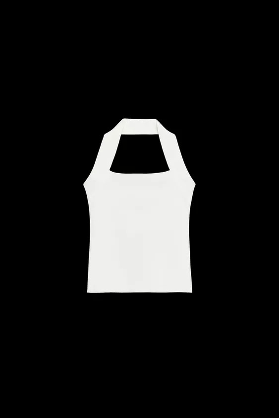HALTER STRETCH TOP | Zara UK