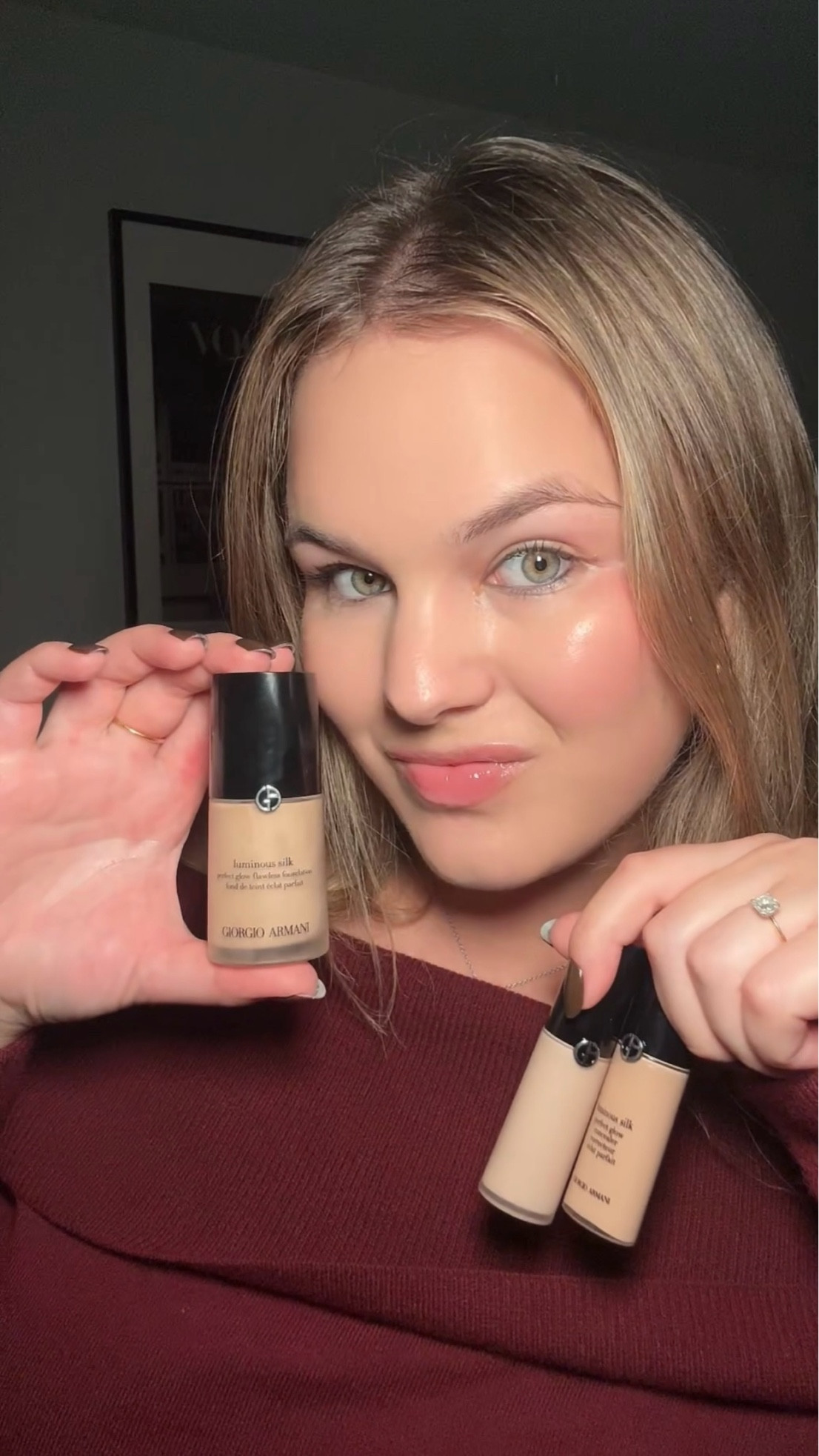 glowy holiday season makeup 💁🏼‍♀️🎀💌✨

#LTKBeauty #LTKSeasonal