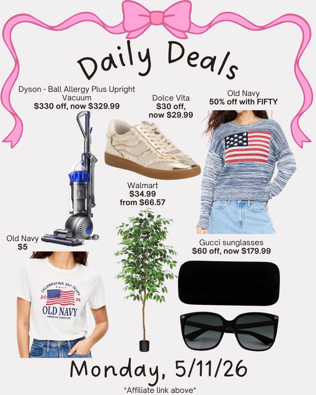 Daily deals

#LTKSaleAlert #LTKHome #LTKSeasonal