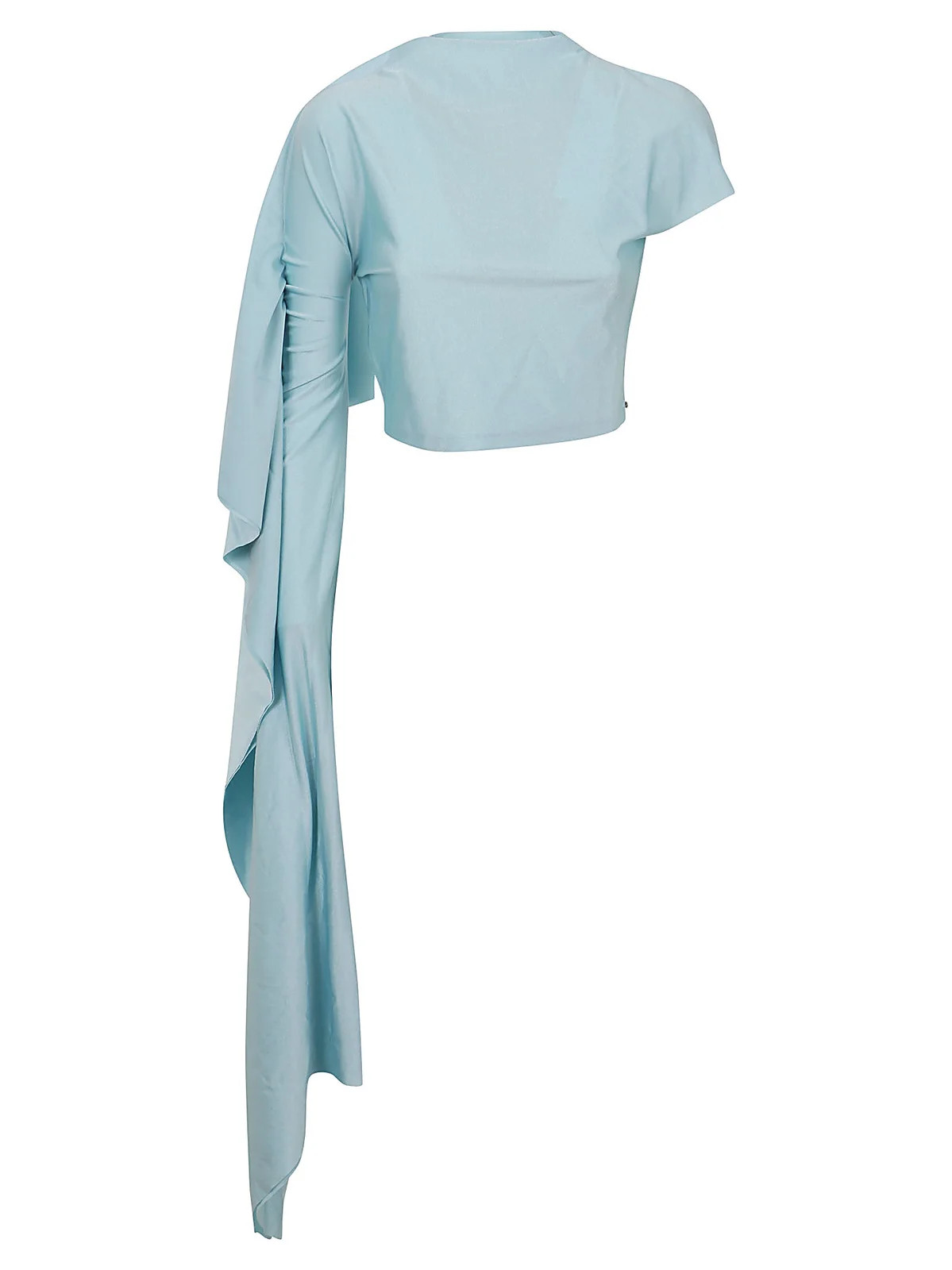 Sportmax Crewneck One-Sleeved Top | Cettire Global