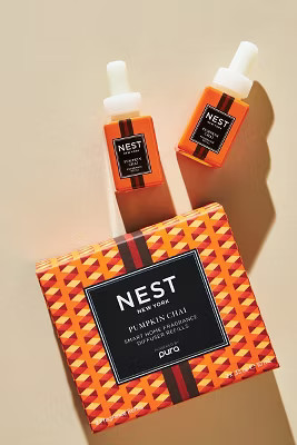 Pumpkin Chai Nest Fragrances x Pura Home Fragrance Oil Refills, Set of 2 | Anthropologie (US)