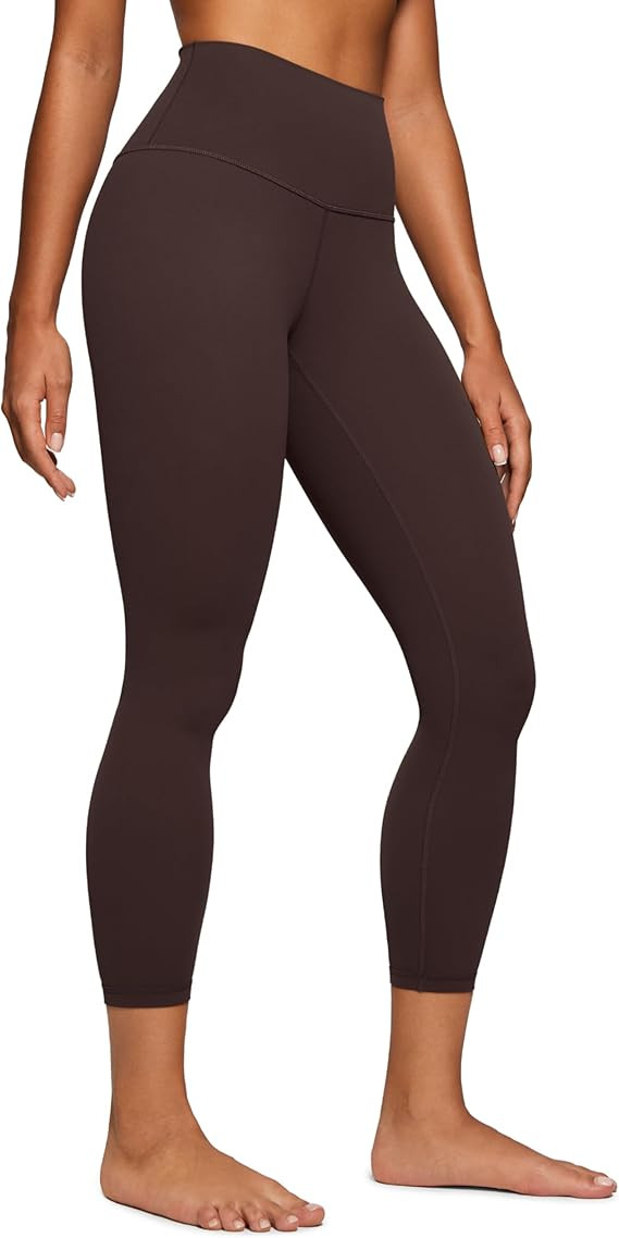 CRZ YOGA Butterluxe High Waisted Capris Workout Leggings for Women 23'' - Lounge Buttery Soft Yog... | Amazon (US)