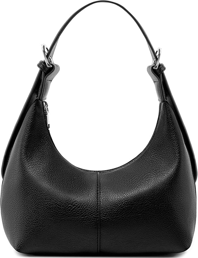 NIUEIMEE ZHOU Hobo Bags for Women Soft Vegan Leather Crescent Shoulder Handbag Slouchy Tote Cross... | Amazon (US)