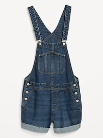 Slouchy Jean Cut-Off Shortalls -- 3.5-inch inseam | Old Navy (US)