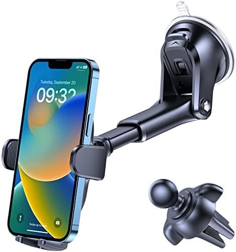 OQTIQ 3-in-1 Suction Cup Phone Holder Windshield/Dashboard/Air Vent, Dashboard & Windshield Sucti... | Amazon (US)