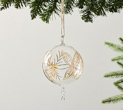 Handblown Gold Glass Ornament | Pottery Barn (US)