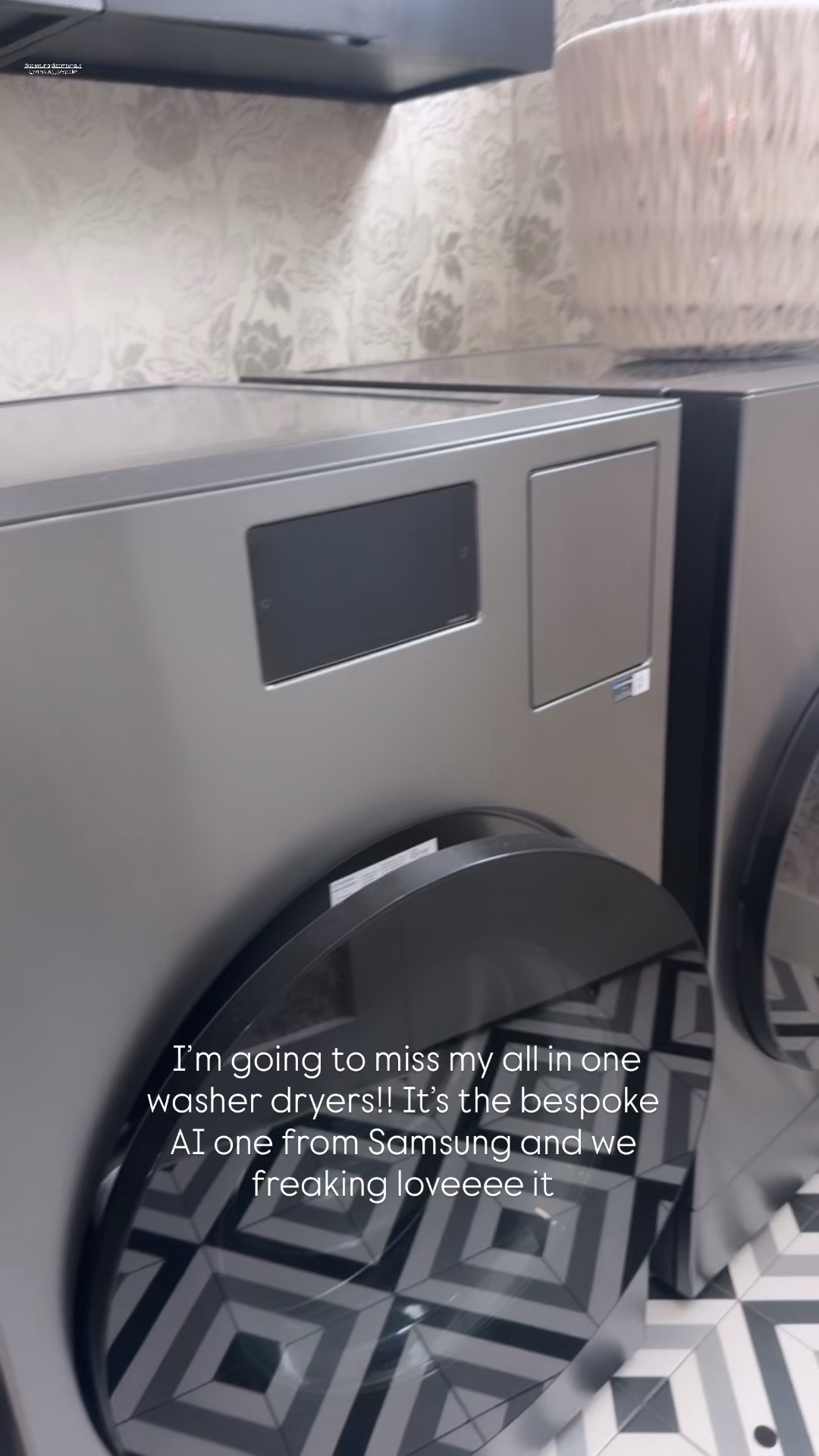 We love our Samsung all in one washer dryer!!