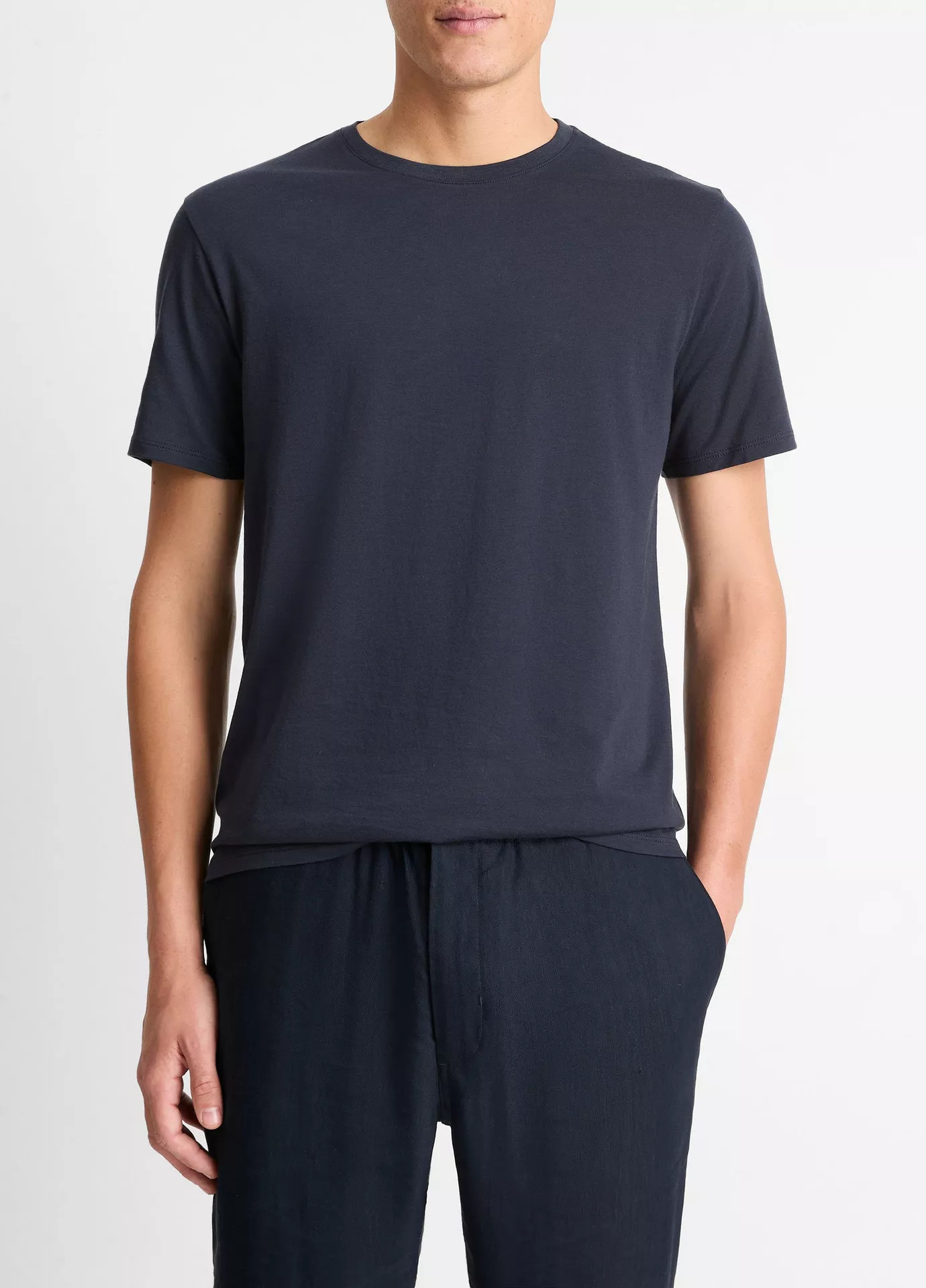 Pima Cotton Crew Neck T-Shirt | Vince LLC