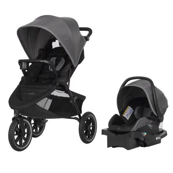 Evenflo Folio3 Travel System W/ LiteMax 35 Infant Car Seat - Black Avenue Fashion, Folio3 Travel ... | Walmart (CA)