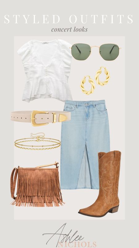 Styled outfits! Found the cutest picks for a concert look! 

Styled outfits, country concert outfit, summer outfits, concert style, boots

#LTKfindsunder50 #LTKSeasonal #LTKfindsunder100