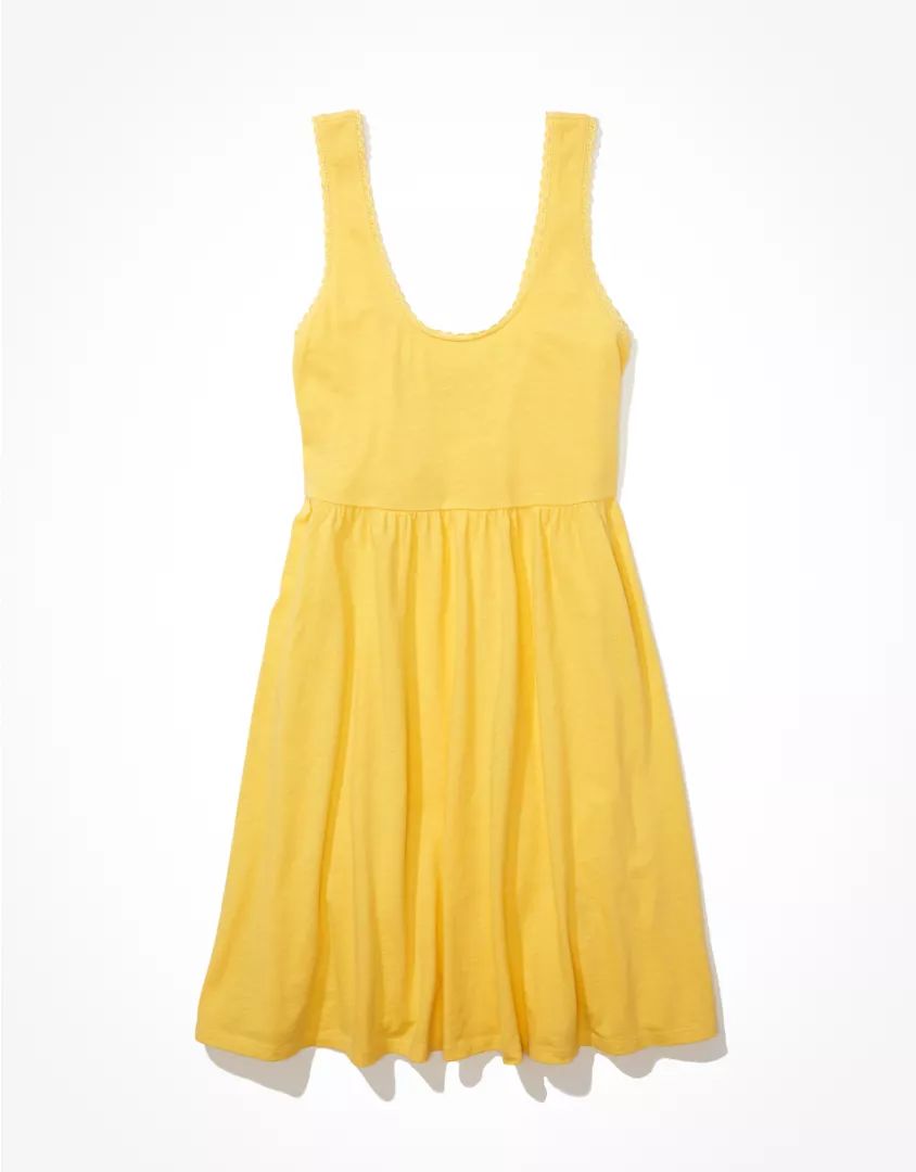AE Sleeveless Babydoll Dress | American Eagle Outfitters (US & CA)
