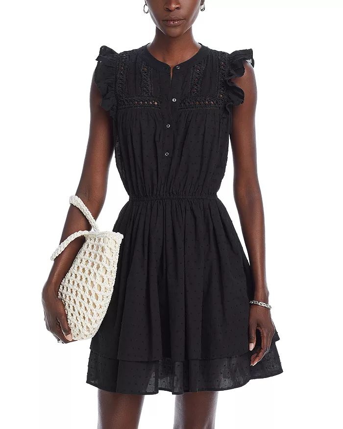 Crochet Trim Dot Cotton Dress - 100% Exclusive | Bloomingdale's (US)