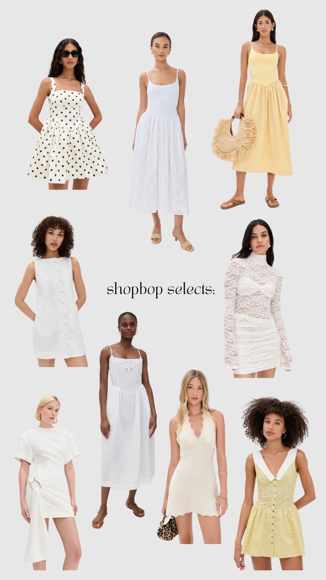 My Shopbop selects look like a european summer 🍋☁️  I linked what I’m loving 

#dresses
#summer 
#shopbop

#LTKStyleTip