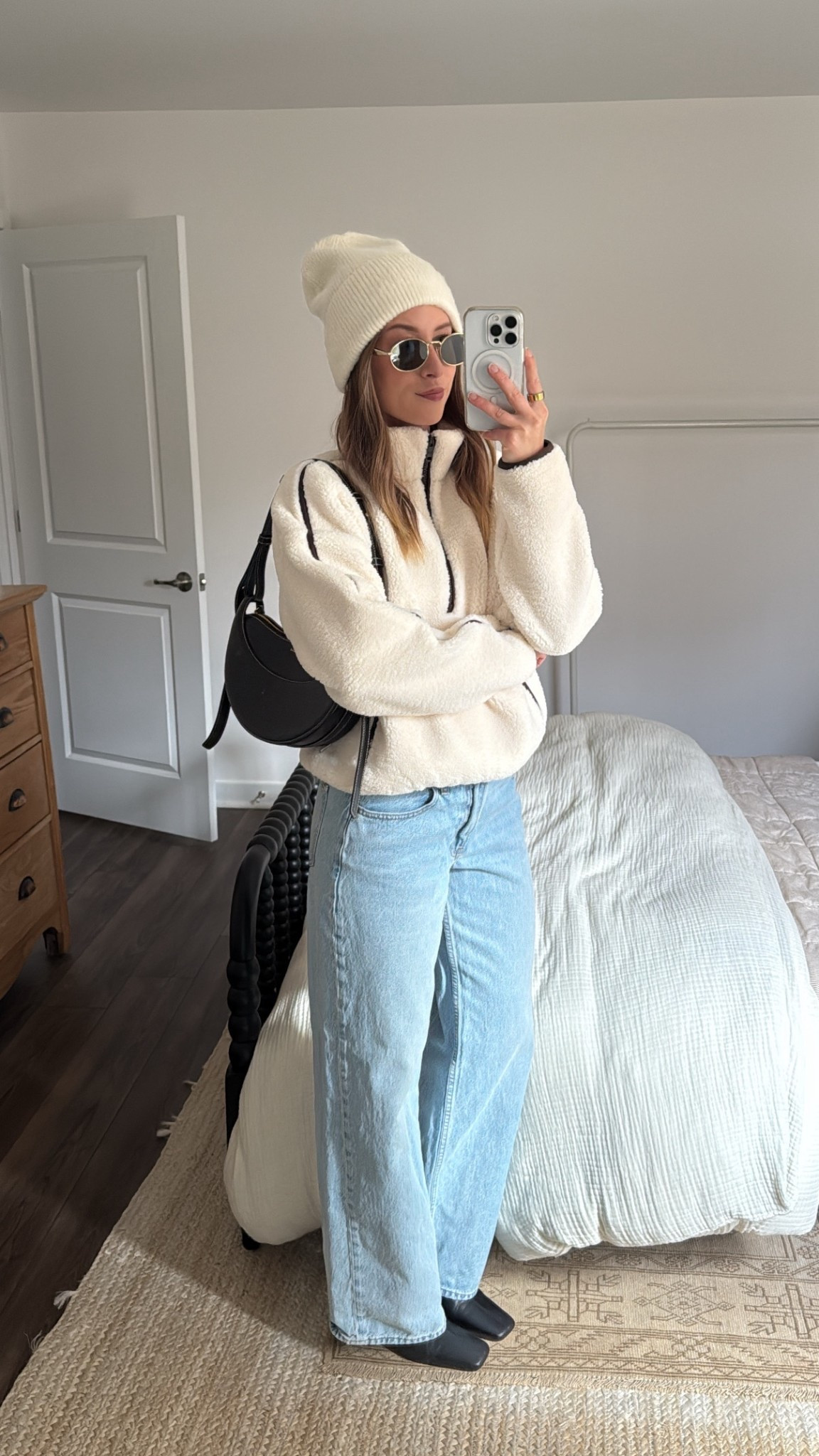 11/24/25 #abercrombiepartner Rich in life because cozy is my personal style 🤎 Linking my YPB wide-leg leggings, YPB tank, YPB fleece quarter-zip, and my Abercrombie ultra-loose jeans I live in. — @abercrombie *Use code CYBERAF to get an additional 15% off everything in stores and online at checkout from 11/24/2025-12/1/2025 in US/CA. Excludes clearance and gift cards. See details online.*

#LTKCyberWeek #LTKHoliday #LTKGiftGuide