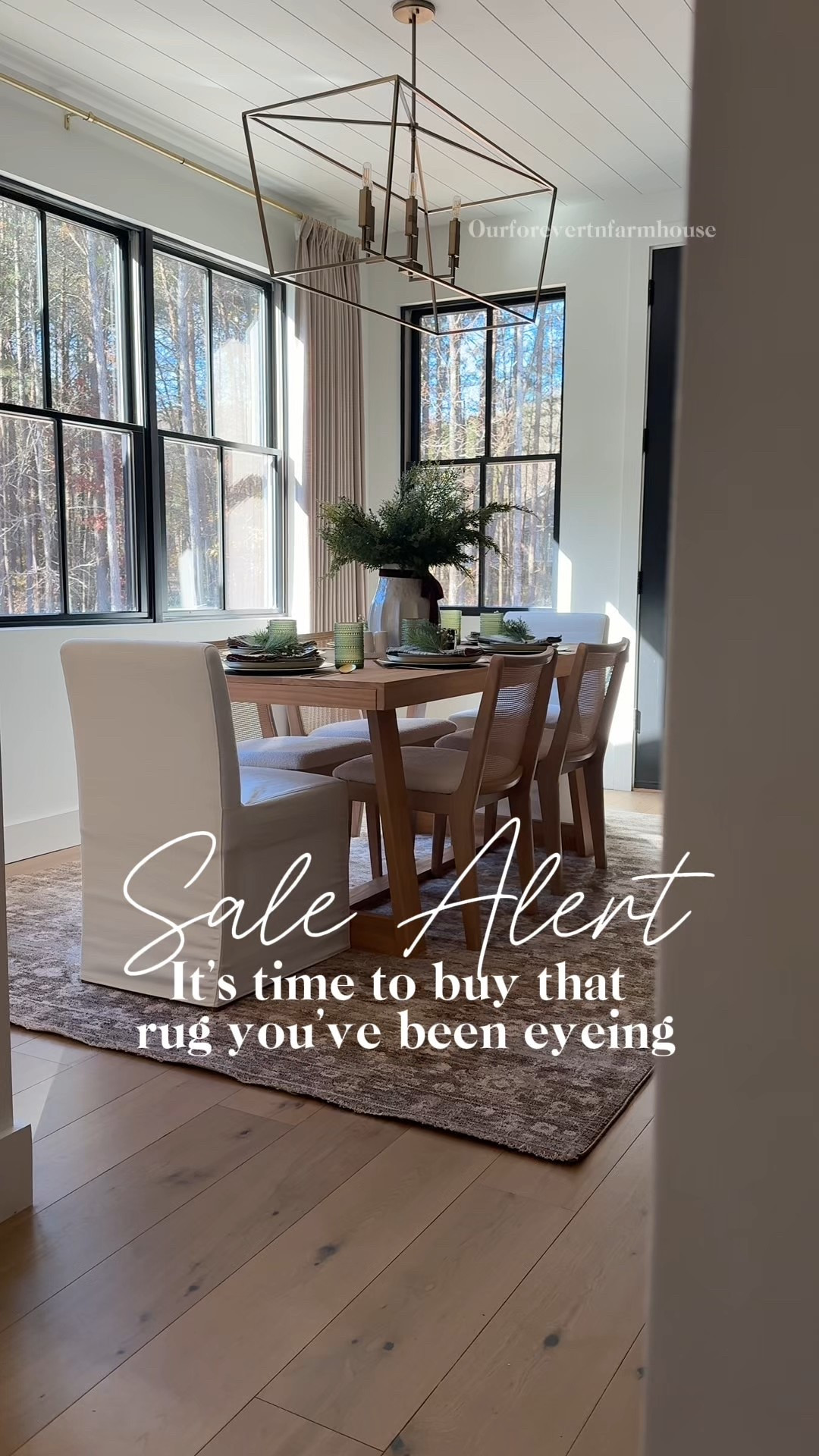 If you’ve been waiting for a sign to get that rug you’ve been eyeing… this is it.
We loved our Palma rug in blue in the entryway so much that we had to add the brown version to the breakfast nook. Both are from the Chris Loves Julia x Loloi collab. Right now, a wide selection of my favorite Loloi rugs are on sale for Black Friday Cyber Monday.  The perfect time to grab one you’ve been dreaming about.
Rug shown here Palma PLM-09 Brown/Earth 8x10.

#LoloiBFCM2025 #LoloiRugs #HomeDecor #InteriorDesign #RugInspo #cljxloloi

#LTKSaleAlert #LTKCyberWeek #LTKHome