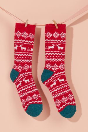 Christmas Cozy Socks | Altar'd State