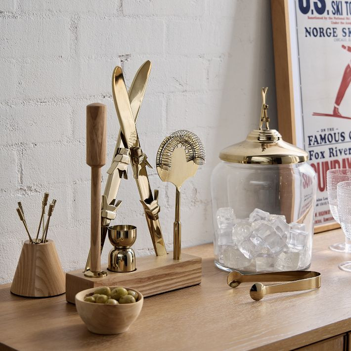 Skier Barware Collection | West Elm (US)