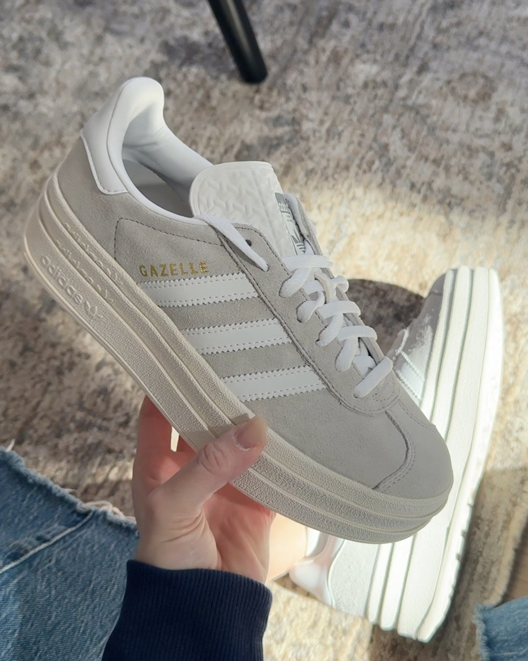 THESE ARE THE CUTEST PLATFORM ADIDAS SNEAKERS!! 😍 so cute with cropped jeans! 

#LTKPetite #LTKShoeCrush #LTKStyleTip