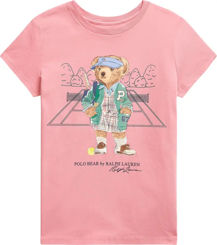 Polo Ralph Lauren Kids' Polo Bear Cotton Graphic T-Shirt | Nordstrom | Nordstrom