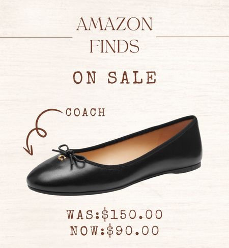 Coach ballet flats on sale now from Amazon!

#LTKSaleAlert #LTKStyleTip #LTKShoeCrush
