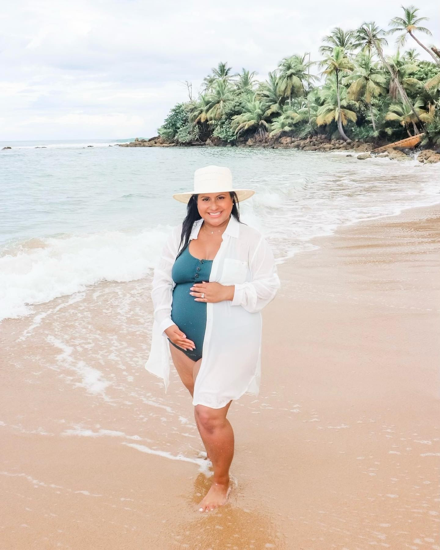 Confession- I still wear this one piece swim suit, my son is 2 now 🤷🏻‍♀️It’s so comfy and has been perfect for every phase of my journey. 

#LTKSwim #LTKBump #LTKMidsize