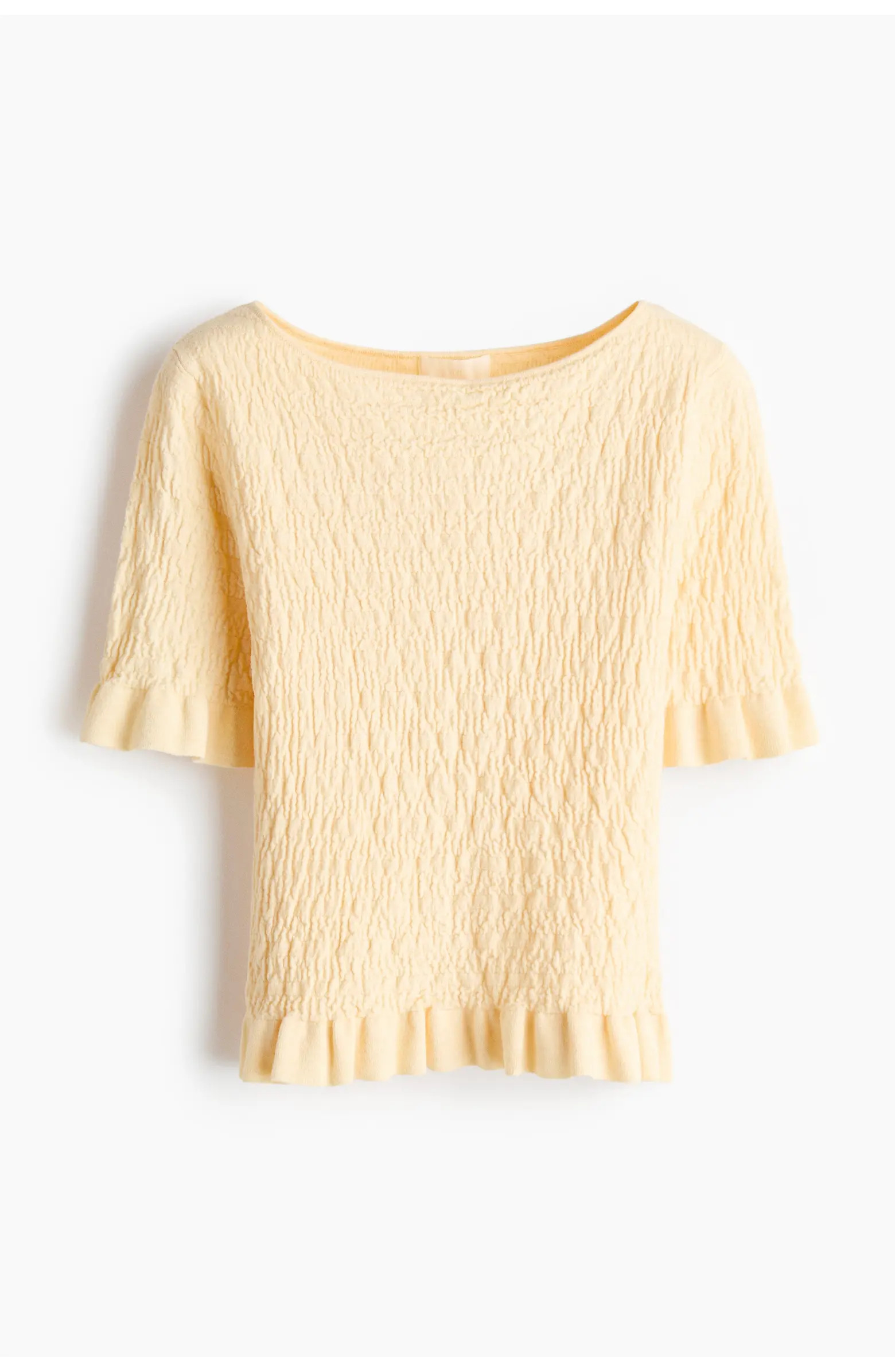 H&M Textured-knit Top | Nordstrom | Nordstrom