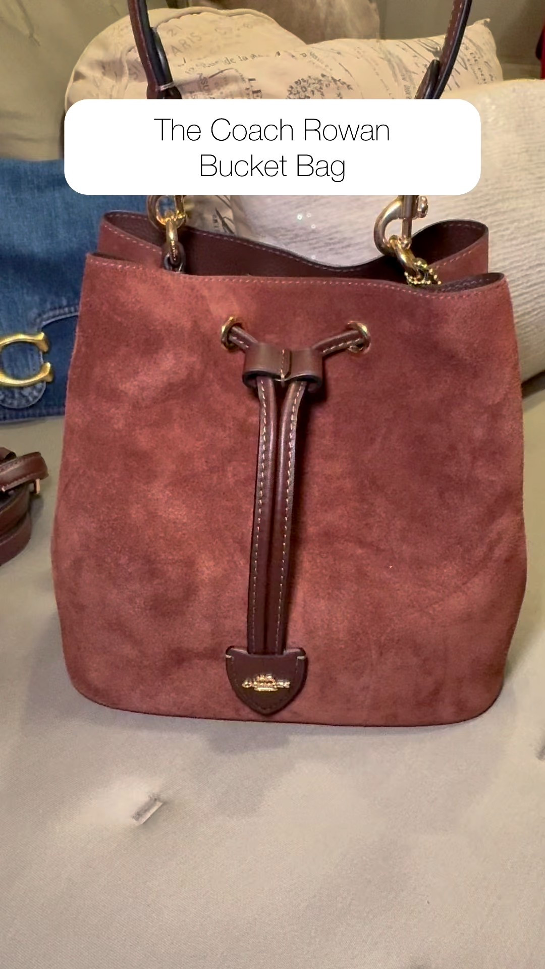 I’m obsessed with the coach Rowan bucket bag. It comes in suede, leather, and canvas and is so incredibly chic! 

#LTKItBag #LTKStyleTip #LTKSeasonal