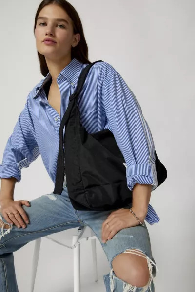 BAGGU Nylon Shoulder Bag in Black, Women's at Urban Outfitters | Urban Outfitters (US and RoW)