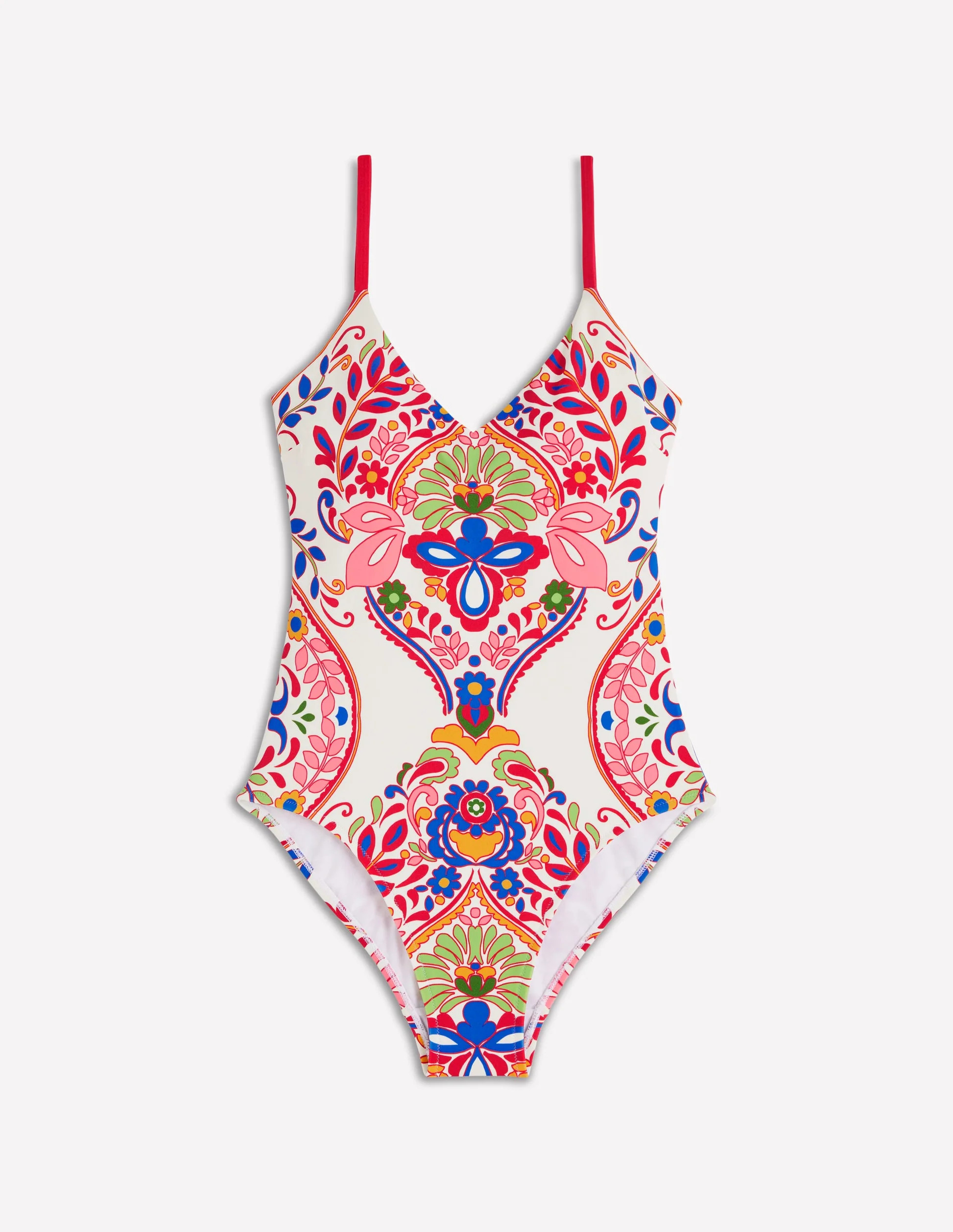 Palermo V Swimsuit-Multi, Enchanted Gardenia | Boden (US)