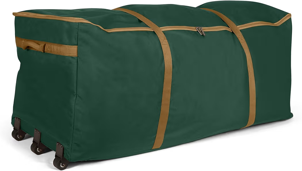 Covermates Keepsakes Christmas Tree Rolling Cinch Bag – Heavy-Duty Polyester Holiday Storage wi... | Amazon (US)