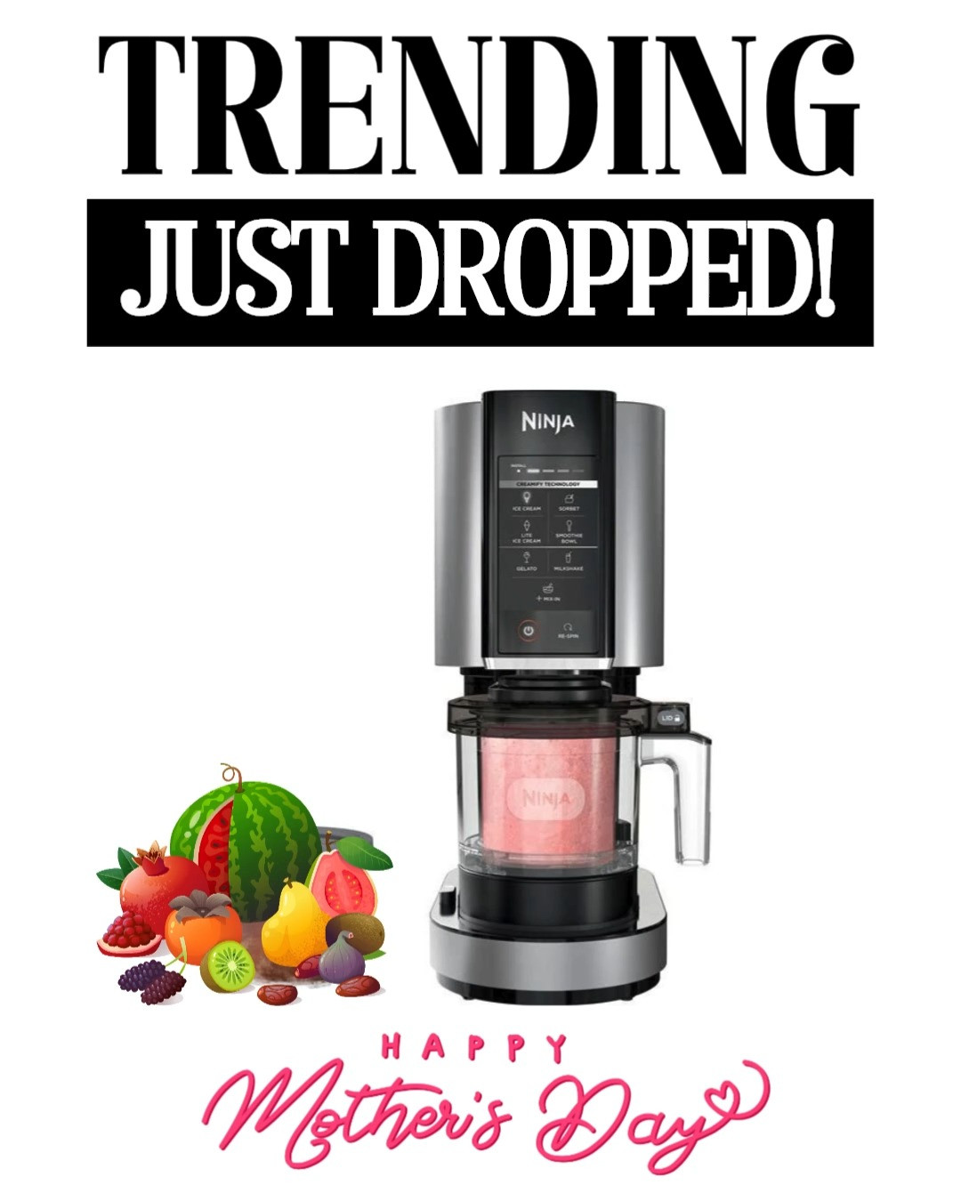 Obsessed is an understatement 😍🍦 This Ninja Creami completely changed the game in my kitchen! You can make EVERYTHING from creamy ice cream to protein-packed treats and healthy desserts right at home. I love how easy it is with the one-touch programs—perfect for busy moms or anyone wanting a sweet treat without the guilt 💖✨

Such a fun (and actually useful!) Mother’s Day idea—she will use this nonstop 🙌💐

#LTKHome #LTKGiftGuide #LTKFamily #LTKFitness #LTKSeasonal 

 #LTKmomlife #LTKHome #LTKSaleAlert