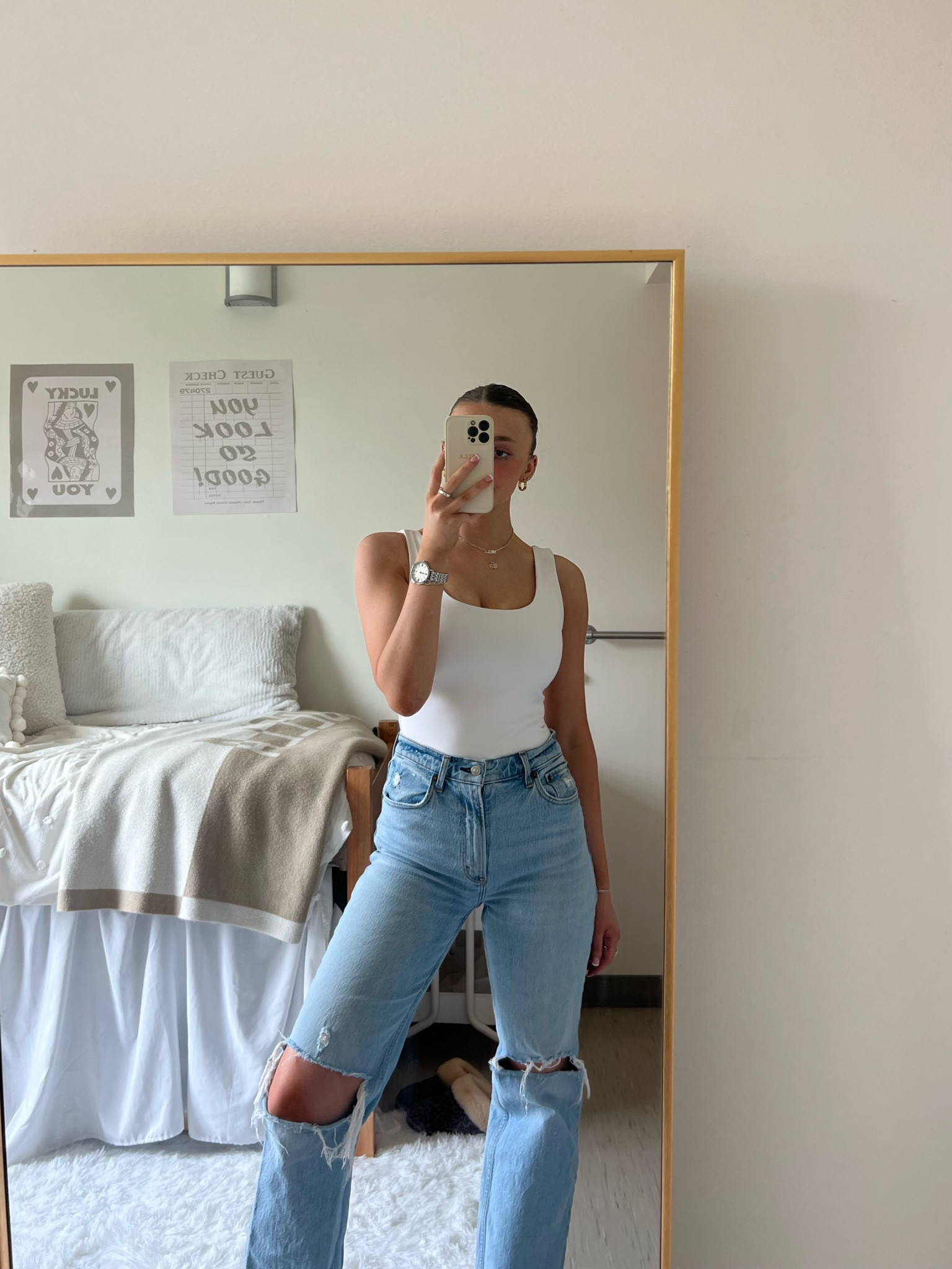 Completely obsessed with these basics. I always gravitate towards simple looks with quality, staple pieces like these  

#LTKstyletip #LTKfindsunder100 #LTKU