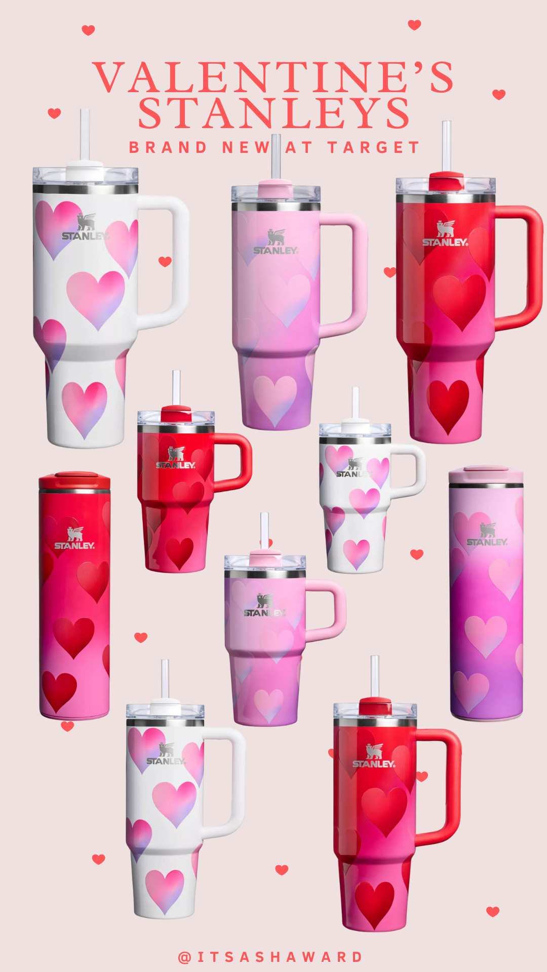HURRY! valentine's day Stanley's are NOW available at Target! these are going to go fast so be sure to grab one if you're wanting one! 

 #LTKHoliday #LTKSeasonal #LTKFindsUnder50