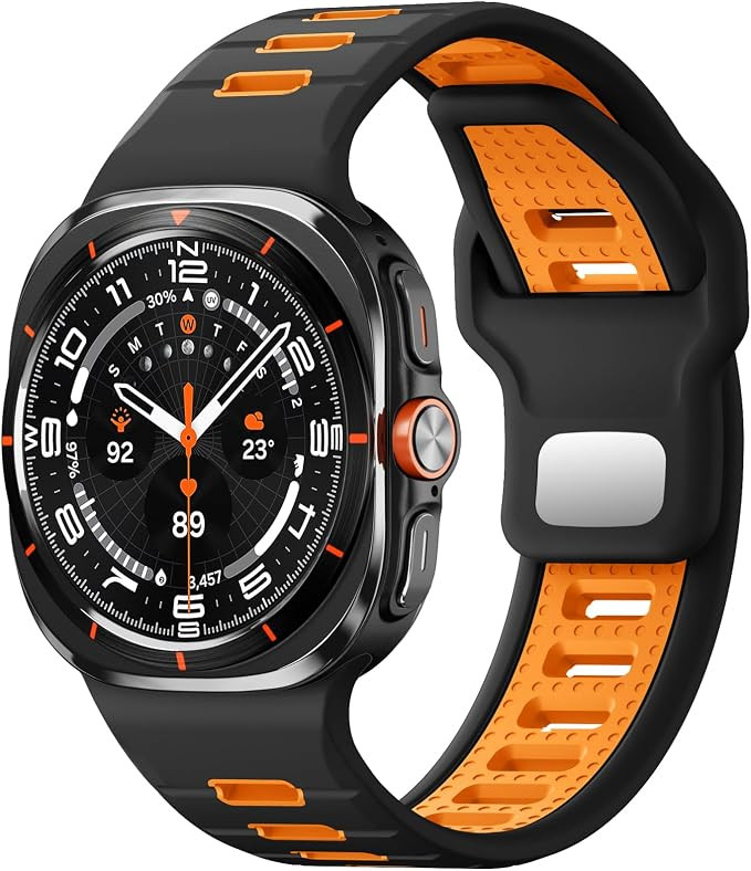 Sport Band for Galaxy Watch Ultra/Ultra 2 Bands 47mm(2026/2025/2024) Men | Amazon (US)