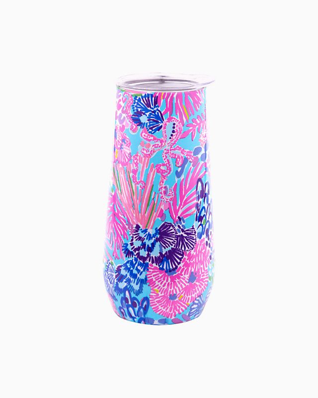 Stainless Steel Champagne Flute | Lilly Pulitzer